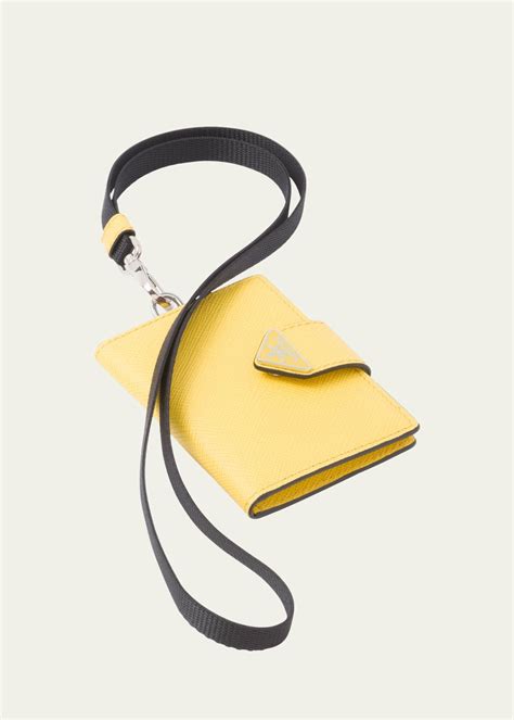 prada key card holder|prada card holder keychain.